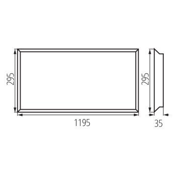 LED PANEL BLINGO R 38W 12030 NW obrazok-1