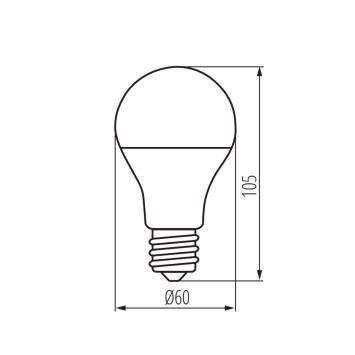 LED SMART Filament žiarovka E27, 7W, 2700-6500K, 806 lm, 60x115 mm obrazok-2