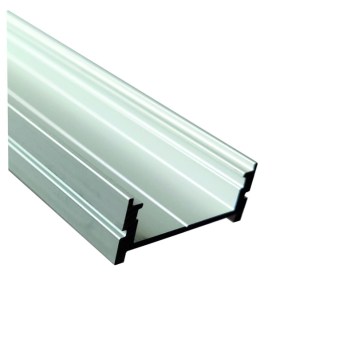 LED povrchový hliníkový profil XC01, strieborný, 30x12mm